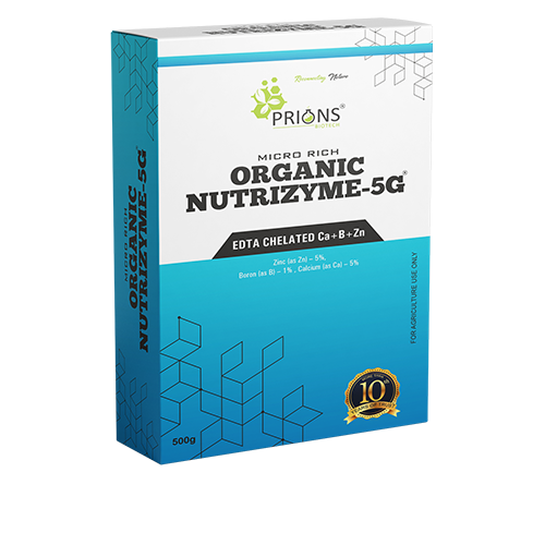 Organic Nutrizyme-5G (Calcium Boron, Zinc Amino Acid Complex)