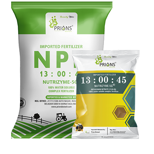 NPK 13:00:45 - 100% Water Soluble Fertilizer